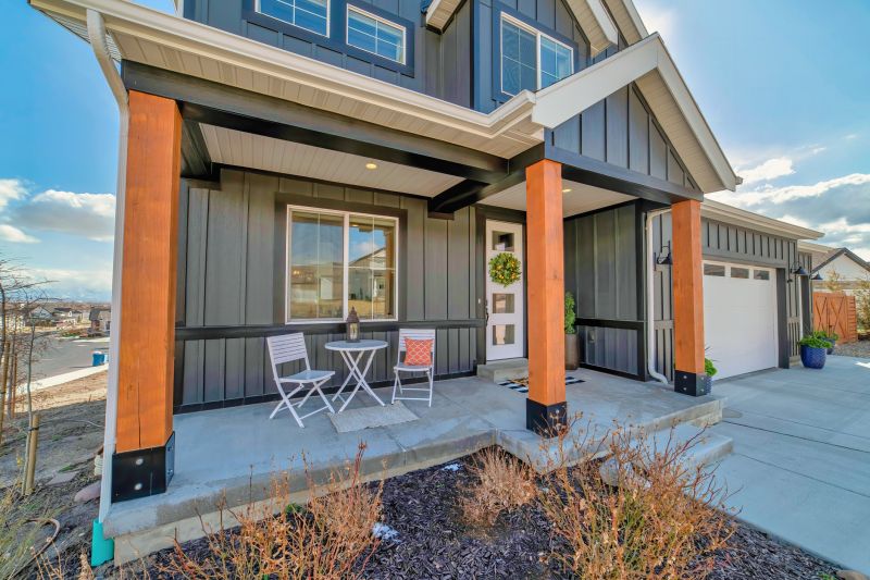 Outdoor Porch with New Roof